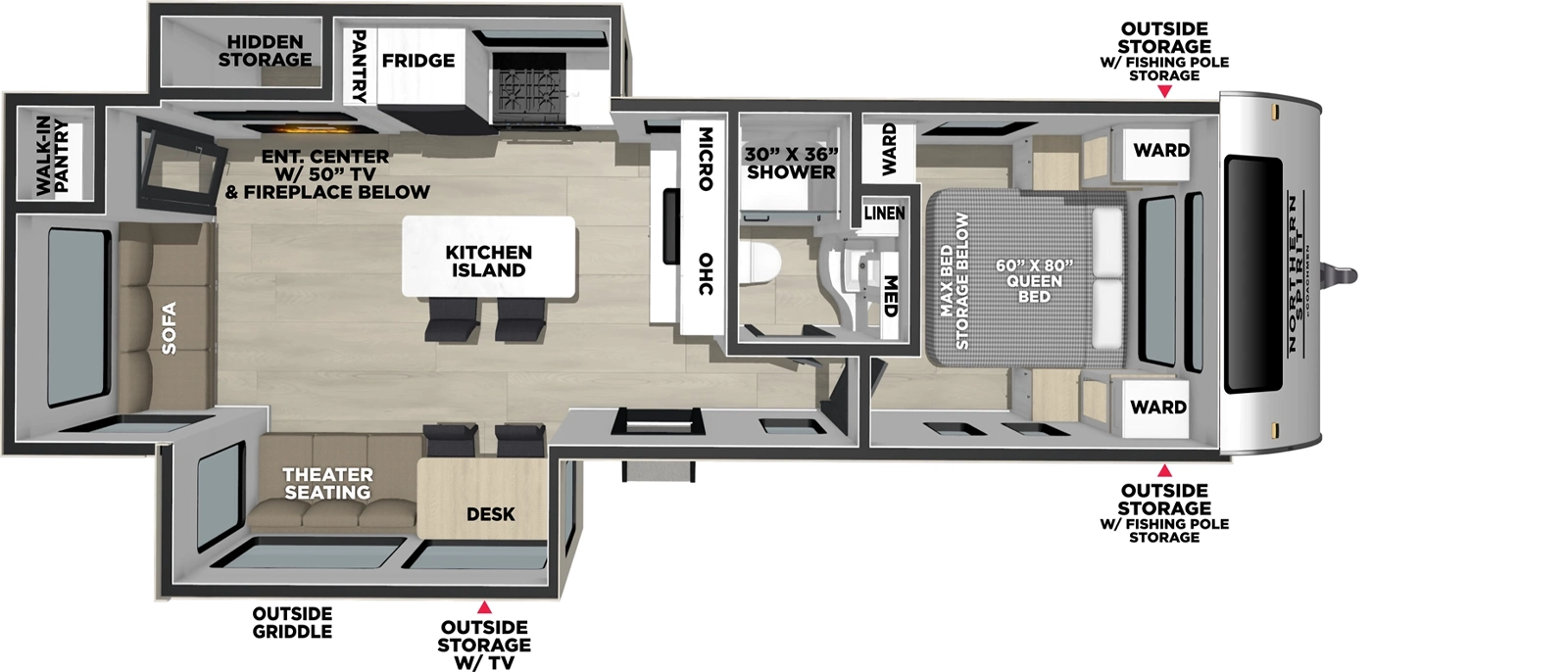 2975RL Floorplan Image